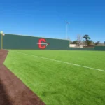 Baseball Outfield Metal Fence
